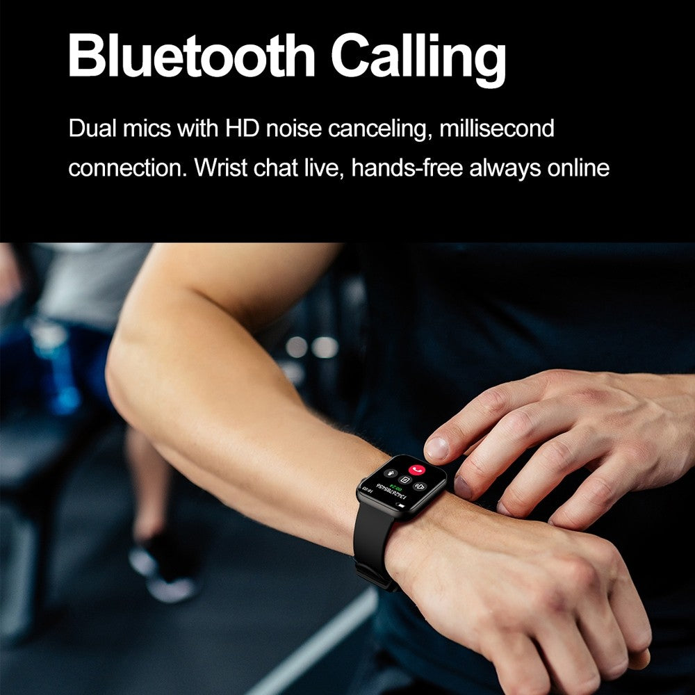 Smartwatch Feminino Bluetooth com chamadas, tela touch, Monitor Cardiaco e aprova d`Água