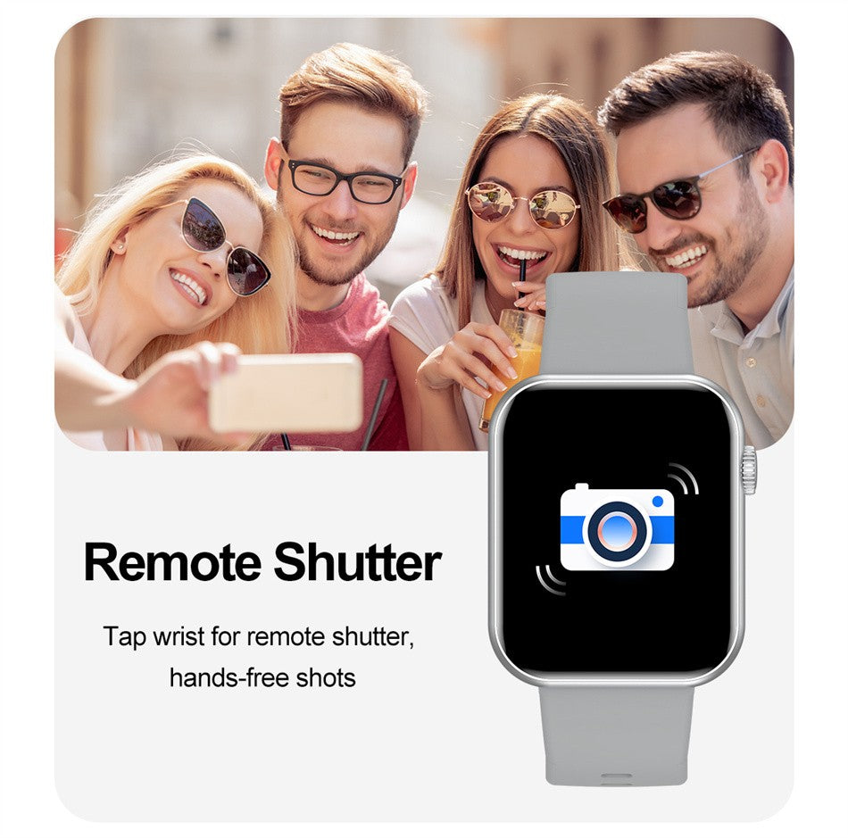 Smartwatch Feminino Bluetooth com chamadas, tela touch, Monitor Cardiaco e aprova d`Água