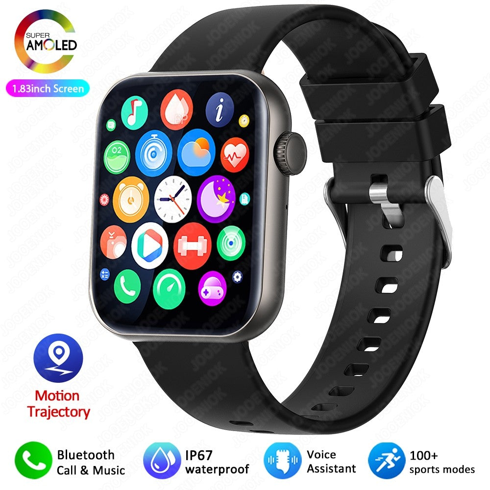 Smartwatch Feminino Bluetooth com chamadas, tela touch, Monitor Cardiaco e aprova d`Água