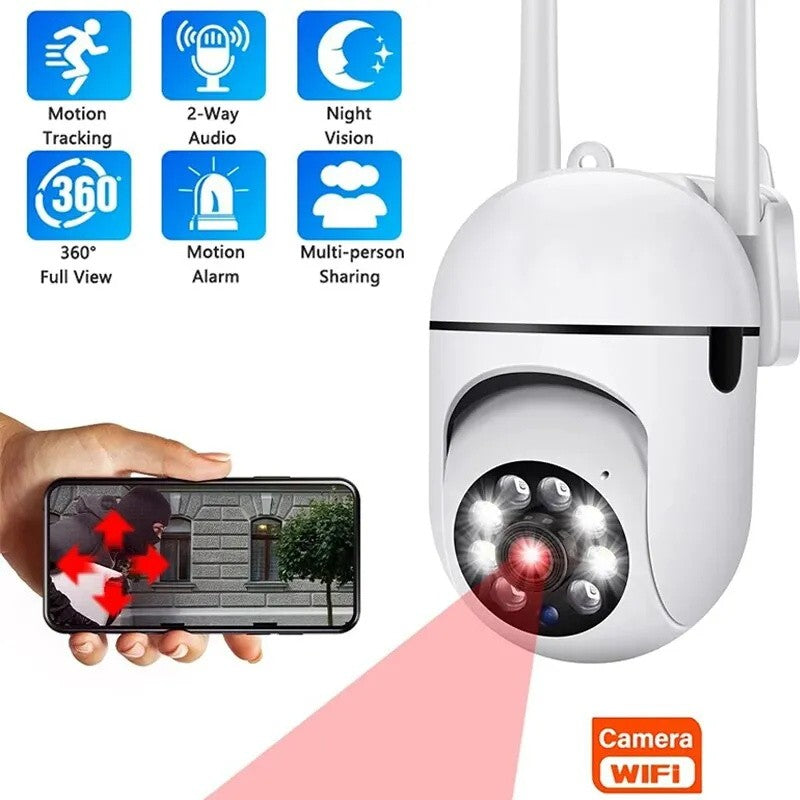 A7 Smart WiFi Security Camera 360° Full HD