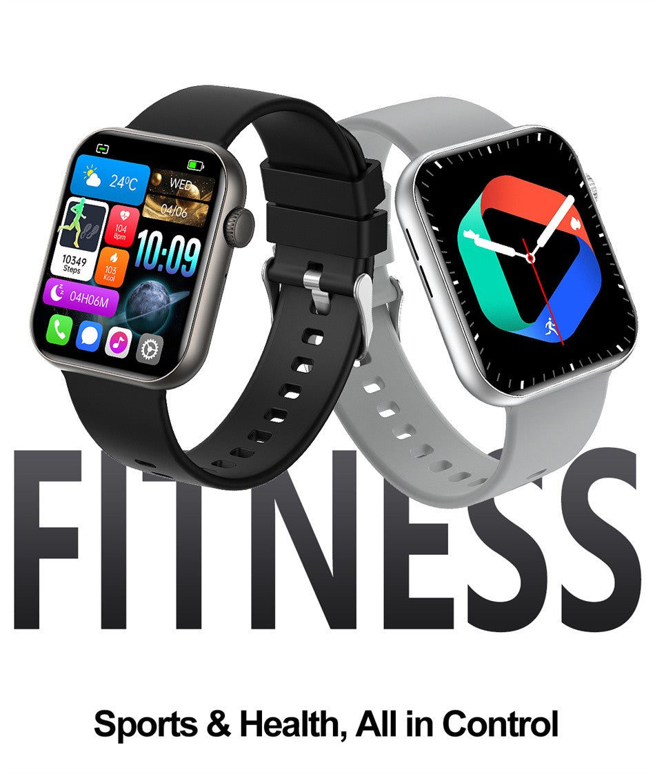 Smartwatch Feminino Bluetooth com chamadas, tela touch, Monitor Cardiaco e aprova d`Água