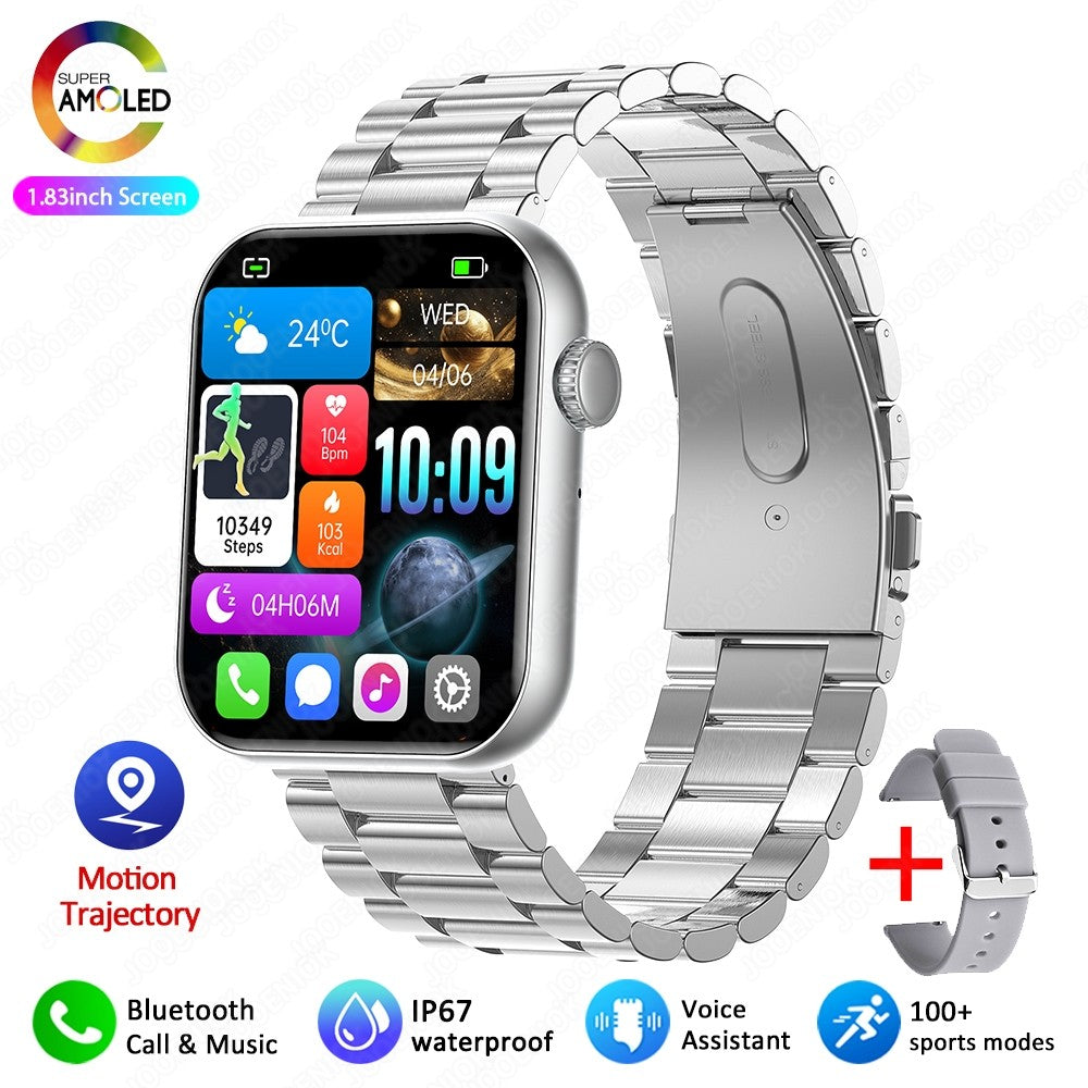 Smartwatch Feminino Bluetooth com chamadas, tela touch, Monitor Cardiaco e aprova d`Água