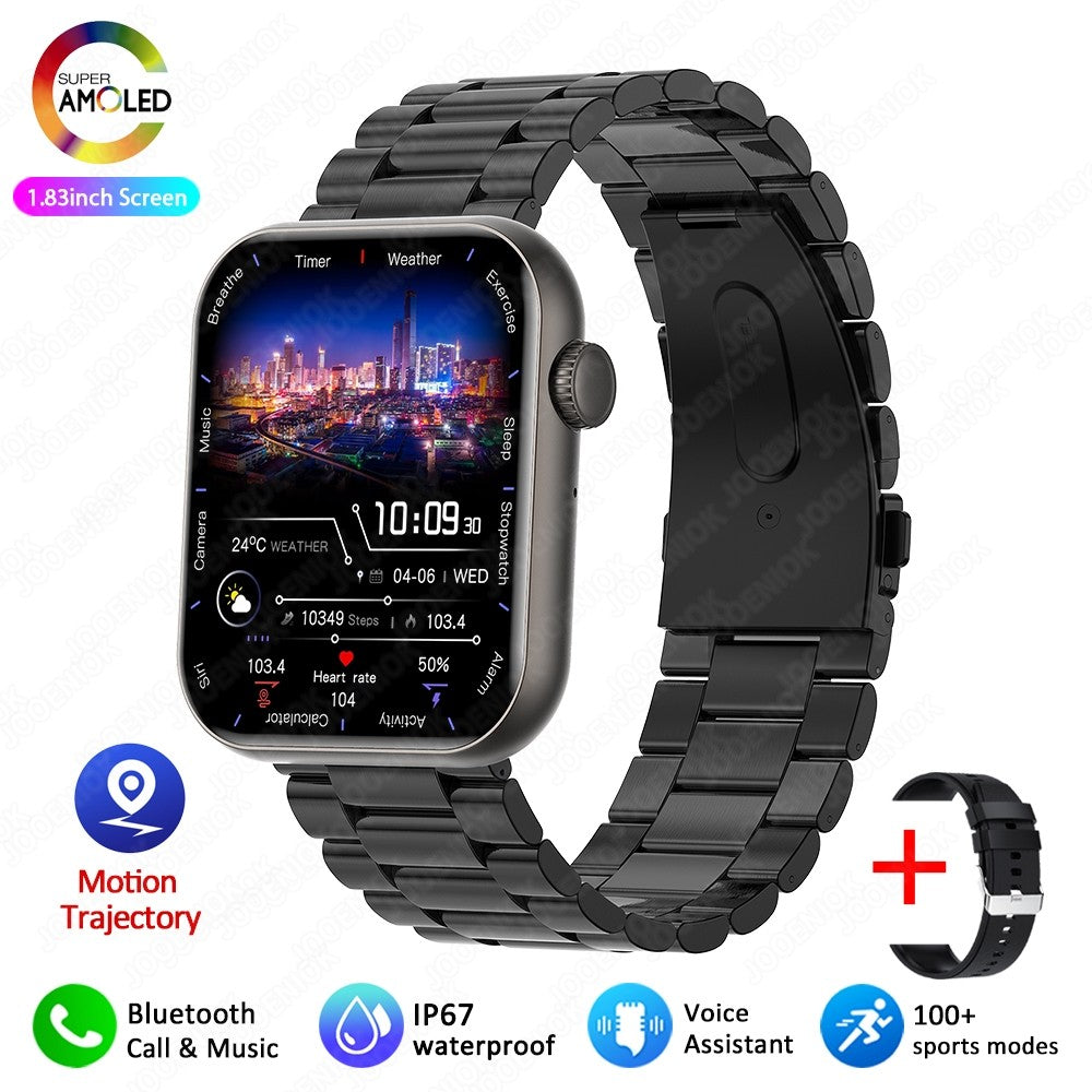 Smartwatch Feminino Bluetooth com chamadas, tela touch, Monitor Cardiaco e aprova d`Água