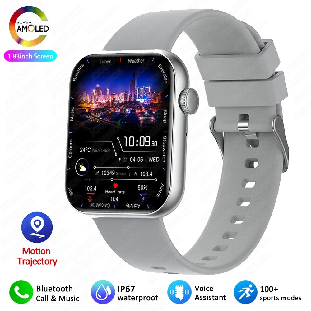 Smartwatch Feminino Bluetooth com chamadas, tela touch, Monitor Cardiaco e aprova d`Água