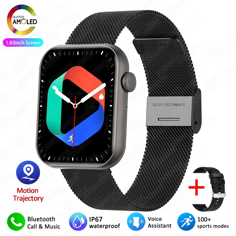 Smartwatch Feminino Bluetooth com chamadas, tela touch, Monitor Cardiaco e aprova d`Água